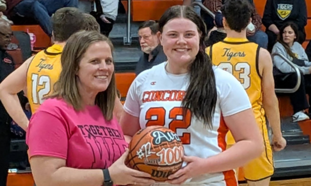 Concordia senior Ava Mueller reaches 1,000 career points